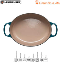 31 Cm Le Creuset Cocotte Evolution Casseruola Ovale In Ghisa