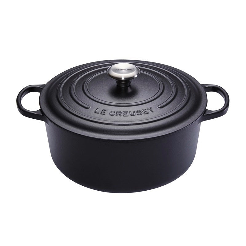 Buy Le Creuset | Signature 29cm Cast Iron Oval Casserole - Chambray Buy Le Creuset | Signature 29cm Cast Iron Oval Casserole - Chambray