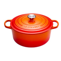 28 Cm Le Creuset Cocotte Evolution Casseruola Rotonda In Ghisa