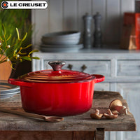 28 Cm Le Creuset Cocotte Evolution Casseruola Rotonda In Ghisa