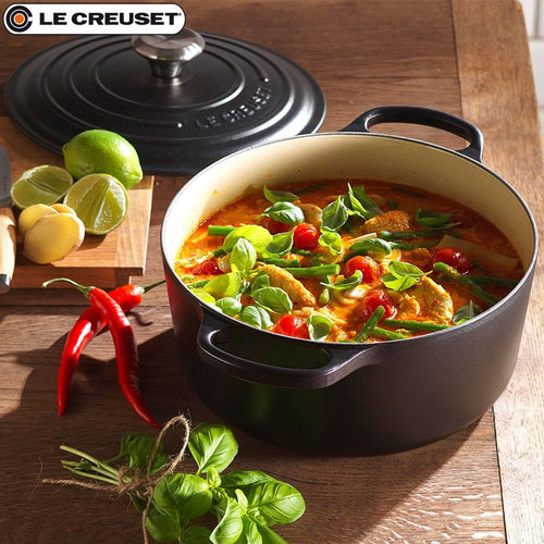 20 Cm Le Creuset Cocotte Evolution Casseruola Rotonda In Ghisa