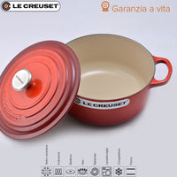 20 Cm Le Creuset Cocotte Evolution Casseruola Rotonda In Ghisa
