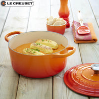20 Cm Le Creuset Cocotte Evolution Casseruola Rotonda In Ghisa