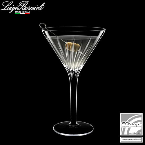 21 5 Cl Bormioli Luigi Mixology Bicchiere Martini In Vetro Set 6 Pezzi