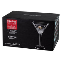 21 5 Cl Bormioli Luigi Mixology Bicchiere Martini In Vetro Set 6 Pezzi