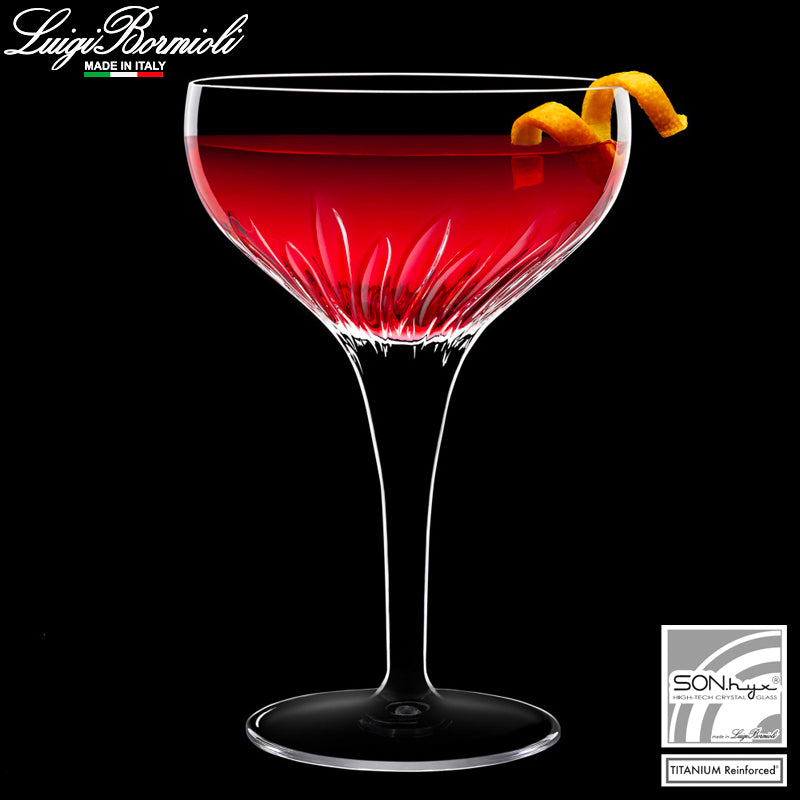 22 5 Cl Bormioli Luigi Mixology Calice Cocktail In Vetro Set 6 Pezzi