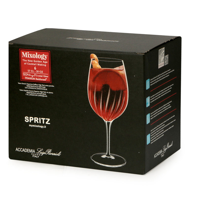 57 Cl Bormioli Luigi Mixology Calice Spritz In Vetro Set 6 Pezzi