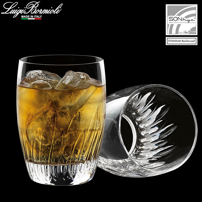 34 5 Cl Bormioli Luigi Mixology Bicchiere Whisky In Vetro Set 6 Pezzi