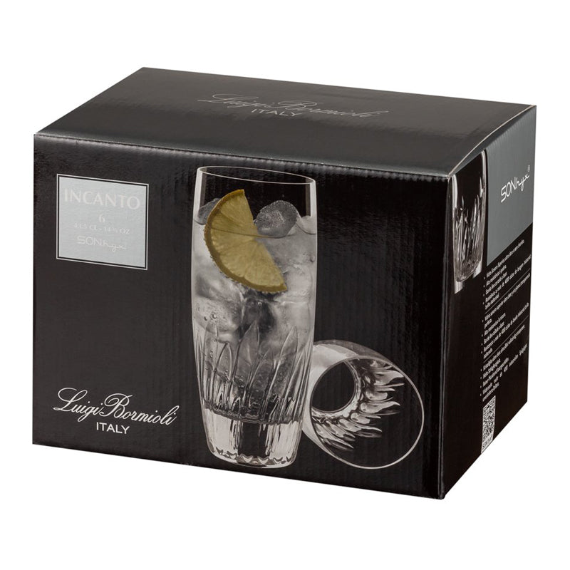 43 5 Cl Bormioli Luigi Mixology Bicchiere Cocktail In Vetro Set 6 Pezzi