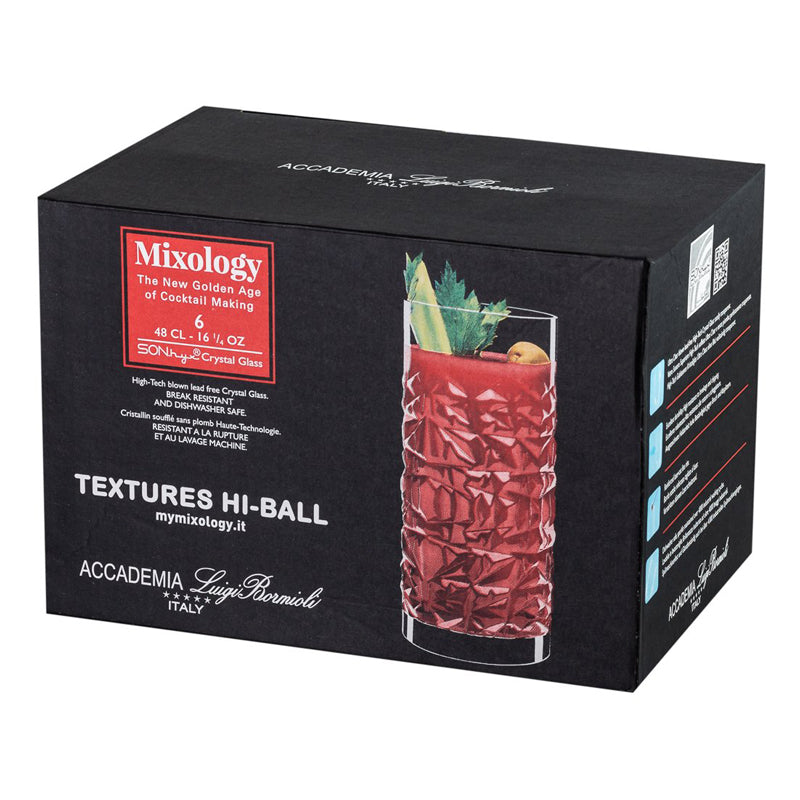 48 Cl Bormioli Luigi Mixology Bicchiere Cocktail In Vetro Set 6 Pezzi