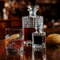Mixology Elixir Whiskey Set Bottle And Glasses - Set 5 Pieces