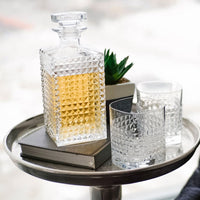 Mixology Elixir Whiskey Set Bottle And Glasses - Set 5 Pieces