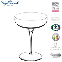 30 Cl Bormioli Luigi Vinea Calice Flute In Vetro Set 6 Pezzi