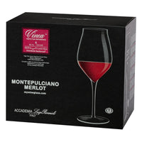 45 Cl Bormioli Luigi Vinea Calice Vino Rosso In Vetro Set 6 Pezzi