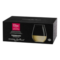 43 Cl Bormioli Luigi Vinea Bicchiere Vino Bianco Trebbiano In Vetro Set 6 Pezzi