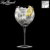 65 Cl Bormioli Luigi Diamante Calice Gin Tonic In Vetro Set 4 Pezzi