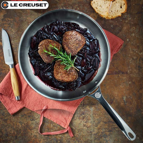 Le Creuset Padella Alta In Acciaio Inox