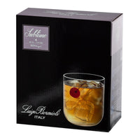 35 Cl Bormioli Luigi Sublime Bicchiere Whisky In Vetro Set 4 Pezzi