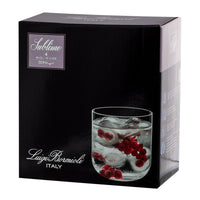 45 cl - Sublime Bicchiere Acqua In Vetro - Set 4 Pz