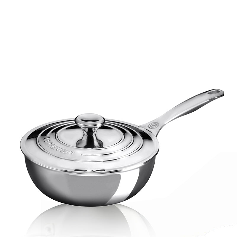 Le Creuset Padella Dello Chef Padella Bassa Antiaderente In Acciaio Inox