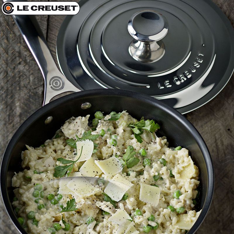 Le Creuset Padella Dello Chef Padella Bassa Antiaderente In Acciaio Inox