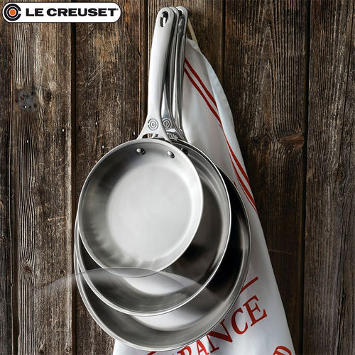 Le Creuset Padella Bassa In Acciaio Inox