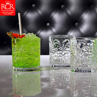 33 7 Cl Rcr Tattoo Bicchiere Whisky In Vetro Set 6 Pezzi