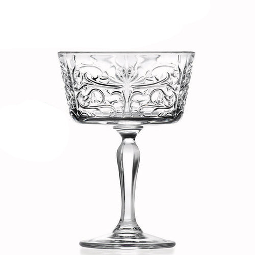 26 8 Cl Rcr Tattoo Coppa Champagne In Vetro Set 6 Pezzi
