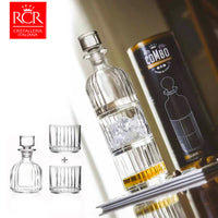Rcr Combo Set Whisky In Vetro Set 3 Pezzi