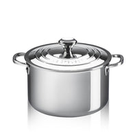 Le Creuset Casseruola Alta In Acciaio Inox Con Coperchio