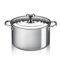 Le Creuset Casseruola Alta In Acciaio Inox Con Coperchio