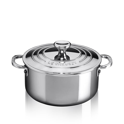 Le Creuset Casseruola In Acciaio Inox Con Coperchio