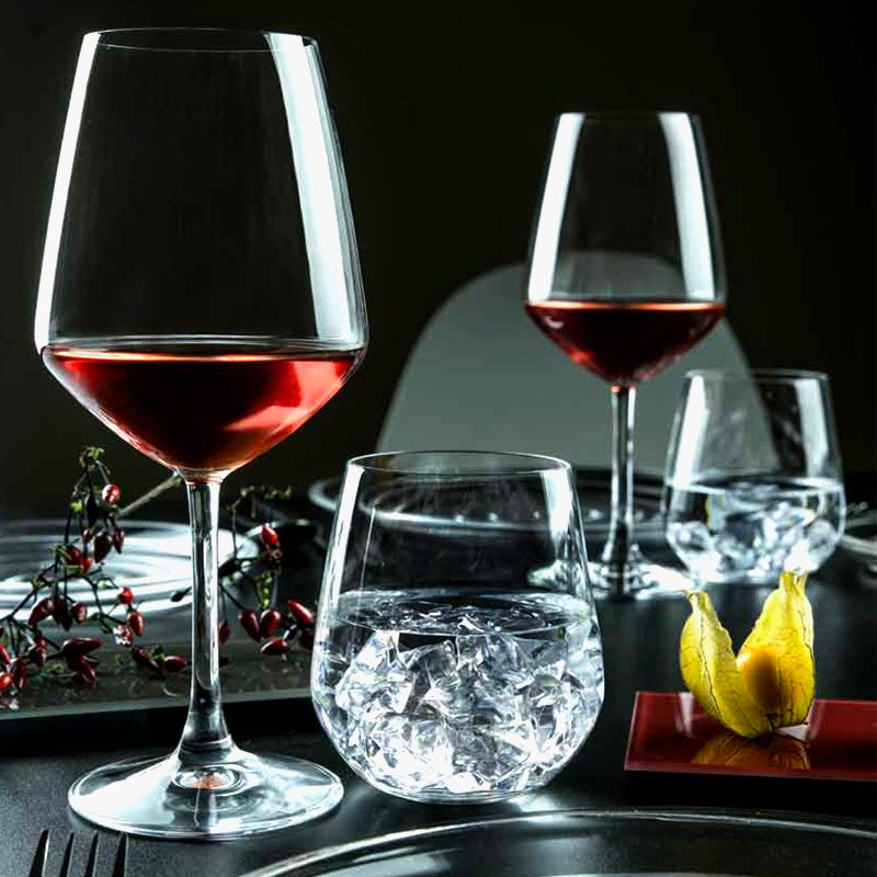 55 Cl Rcr Universum Calice Vino Rosso In Vetro Set 6 Pezzi