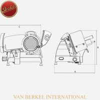 Berkel Red Line 250 Mf Affettatrice Elettrica In Alluminio