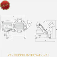 Berkel Red Line 300 Mf Affettatrice Elettrica In Alluminio