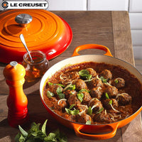 30 Cm Le Creuset Cocotte Evolution Tegame Basso Rotondo In Ghisa