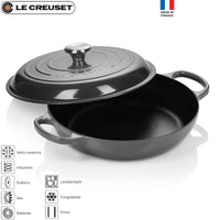 30 Cm Le Creuset Cocotte Evolution Tegame Basso Rotondo In Ghisa