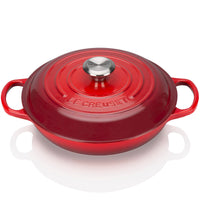 30 Cm Le Creuset Cocotte Evolution Tegame Basso Rotondo In Ghisa
