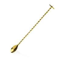 28 Cm Lumian Muddler Bar Spoon Cucchiaio Miscelatore In Acciaio Inox