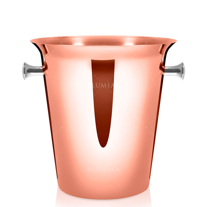 21 X H 22Cm Lumian Dionisio Secchiello Champagne Per 1 Bottiglia In Acciaio Inox