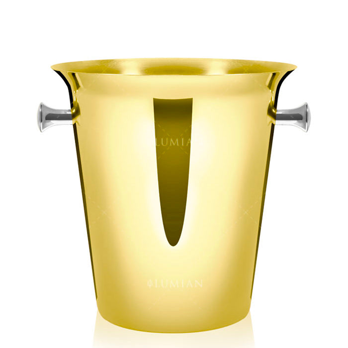 21 X H 22Cm Lumian Dionisio Secchiello Champagne Per 1 Bottiglia In Acciaio Inox