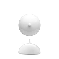 13 Cm Costa Verde Saturno Cloche In Porcellana Set 4 Pz