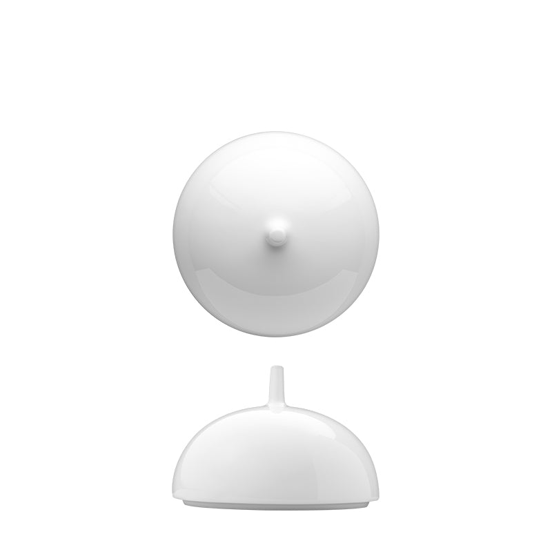 13 Cm Costa Verde Saturno Cloche In Porcellana Set 4 Pz