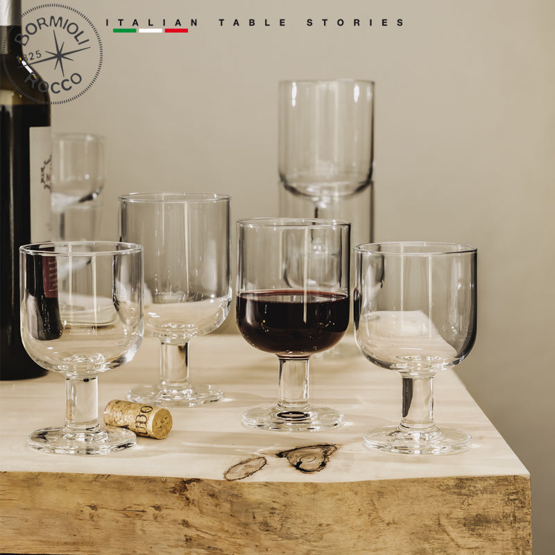 16 5 Cl Bormioli Rocco Hosteria Calice Vino Bianco In Vetro Temperato Set 6 Pezzi