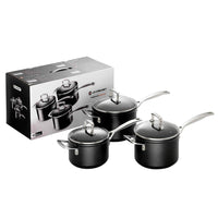Le Creuset Les Forgees Set Casseruole In Alluminio Antiaderente Set 3 Pz