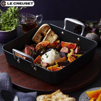 26X26 Cm Le Creuset Les Forgees Teglia Quadrata In Alluminio Antiaderente