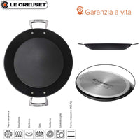 32 Cm Le Creuset Les Forgees Paellera Rotonda In Alluminio Antiaderente