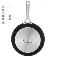 Le Creuset Les Forgees Padella Bassa Antiaderente In Alluminio