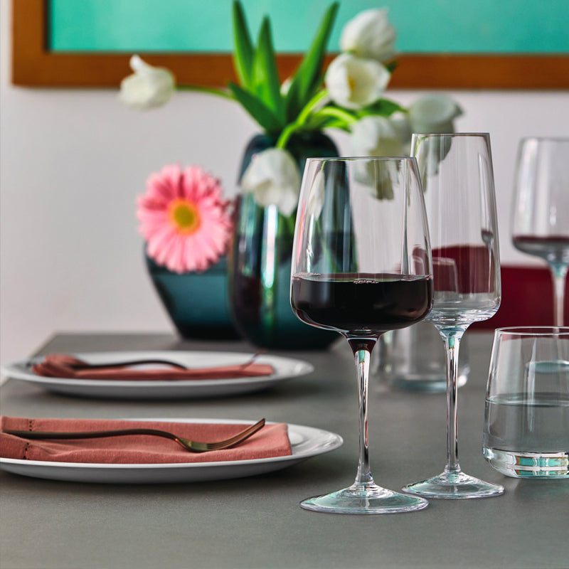 55 5 Cl Bormioli Rocco Nexo Calice Vino Rosso In Vetro Set 6 Pezzi