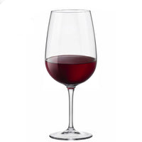 64 Cl Bormioli Rocco Inventa Calice Vino Rosso In Vetro Set 6 Pezzi